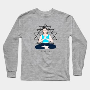 triangles. breathe Long Sleeve T-Shirt